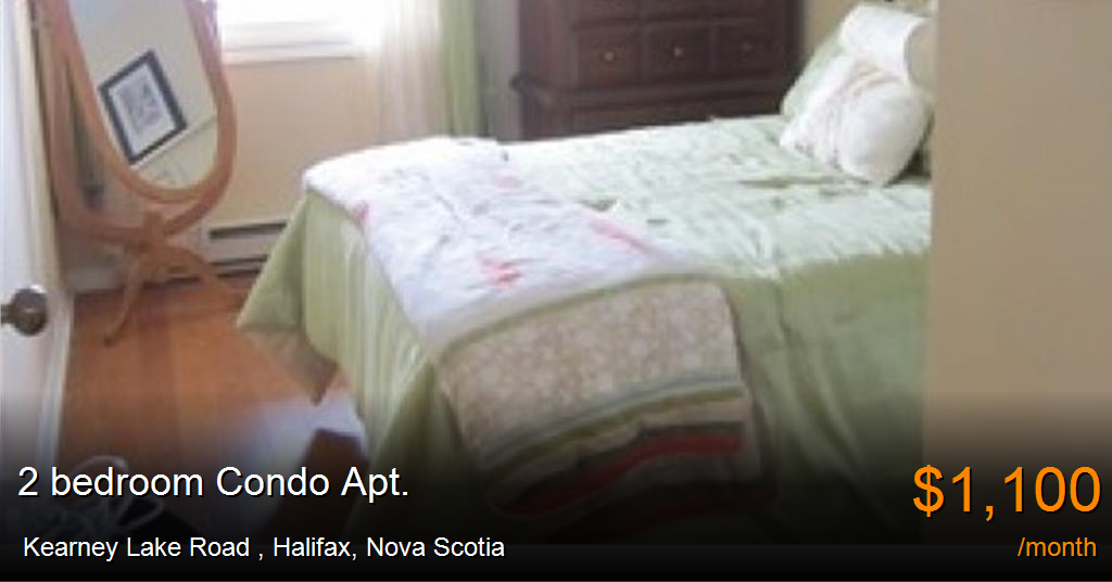 kearney lake road, halifax Condo Apt. for Rent