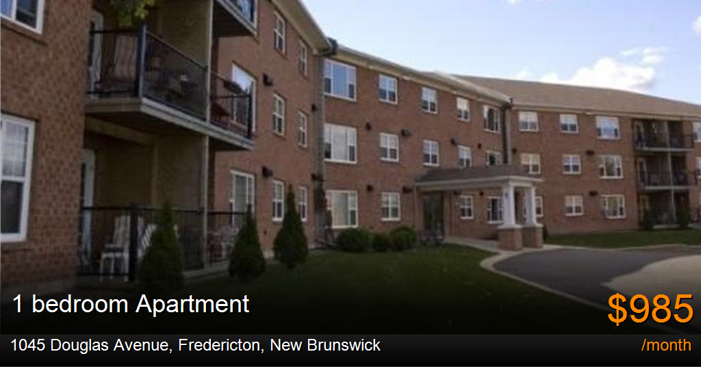 1045 douglas avenue, fredericton Apartment for Rent