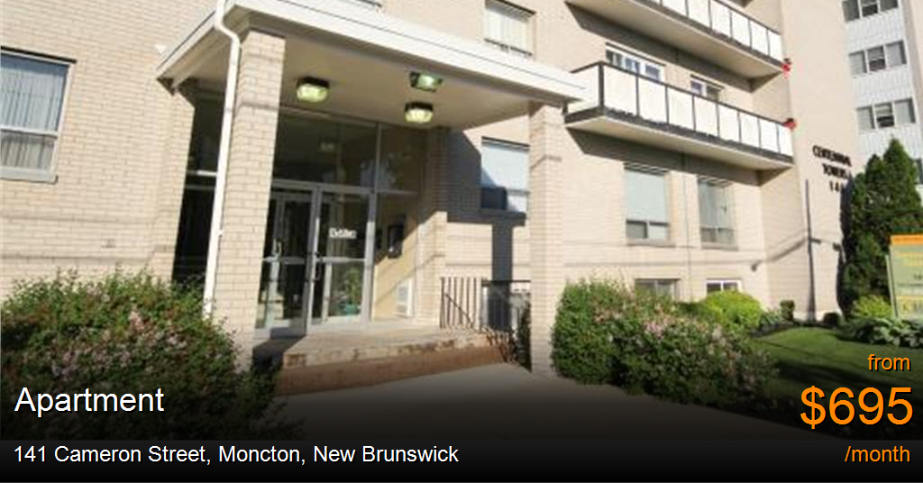 141 cameron street, moncton Apartment for Rent