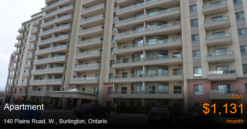 140 plains road, w., burlington Apartment for Rent