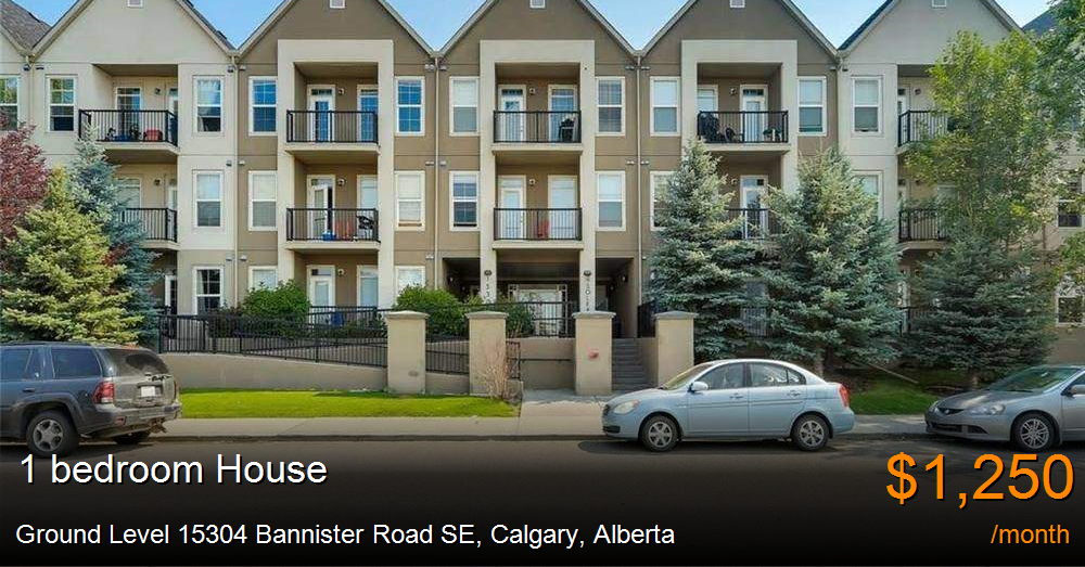 ground level 15304 bannister road se, calgary House for Rent