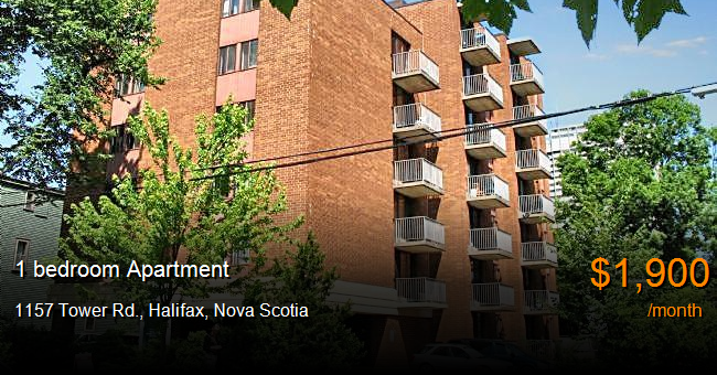 1157 tower rd., halifax - Apartment for Rent