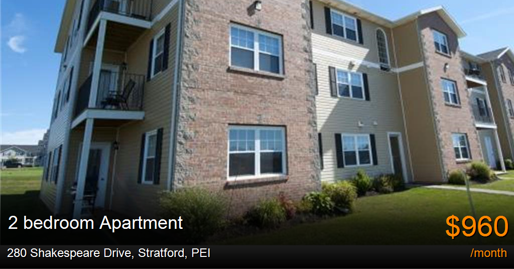 280 shakespeare drive, stratford Apartment for Rent