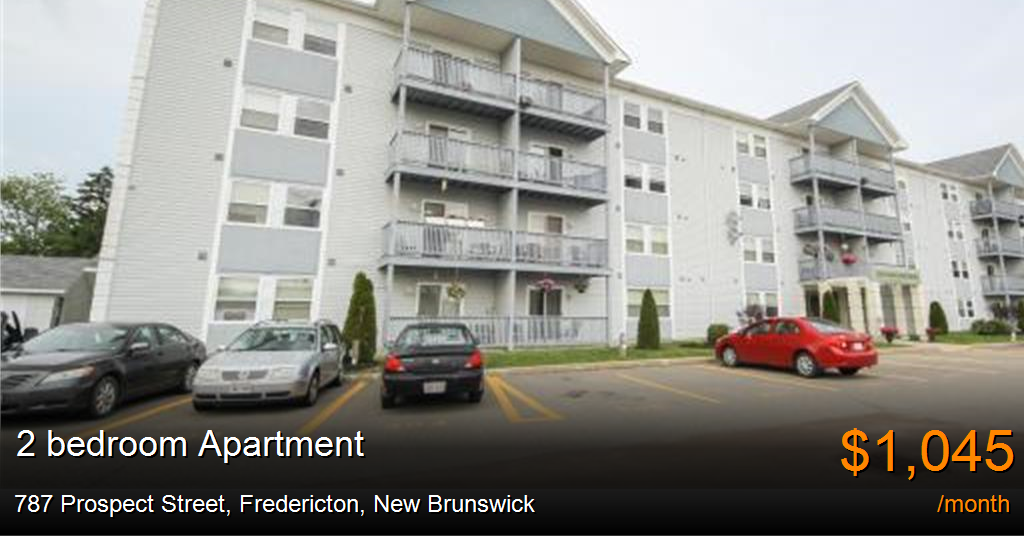 787 prospect street, fredericton Apartment for Rent
