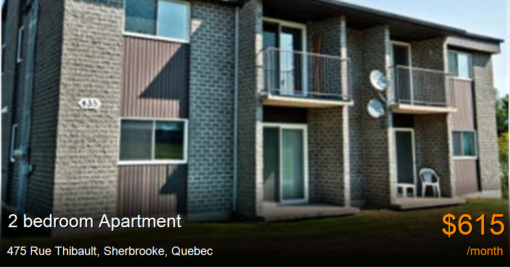 475 rue thibault, sherbrooke Apartment for Rent