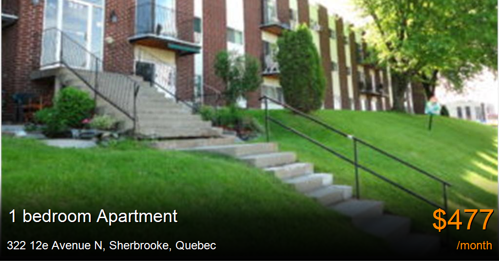 322 12e avenue n, sherbrooke Apartment for Rent