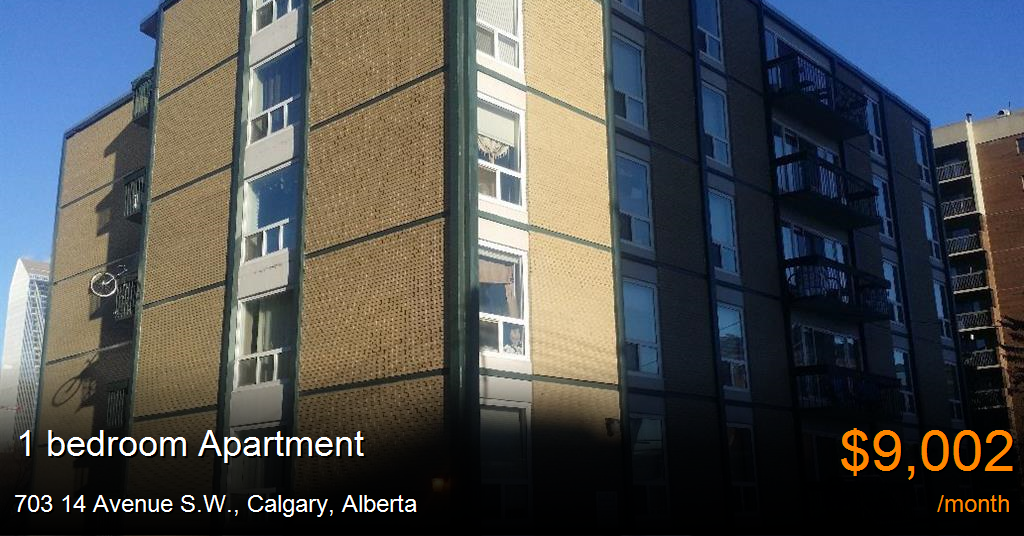703 14 avenue s.w., calgary Apartment for Rent