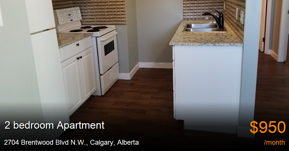2704 brentwood blvd n.w., calgary Apartment for Rent