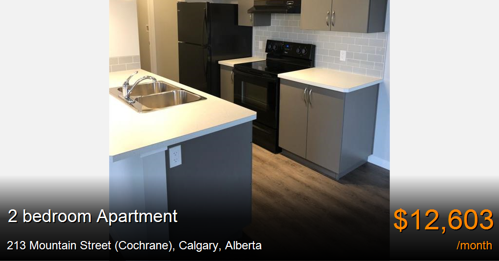213 mountain street (cochrane), calgary Apartment for Rent