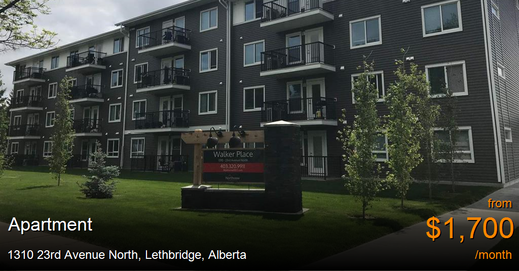 1310 23 avenue n, lethbridge Apartment for Rent