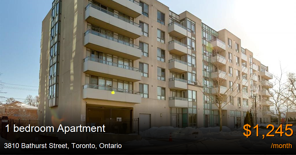 3810 Bathurst Street, Toronto Apartment for Rent B91165