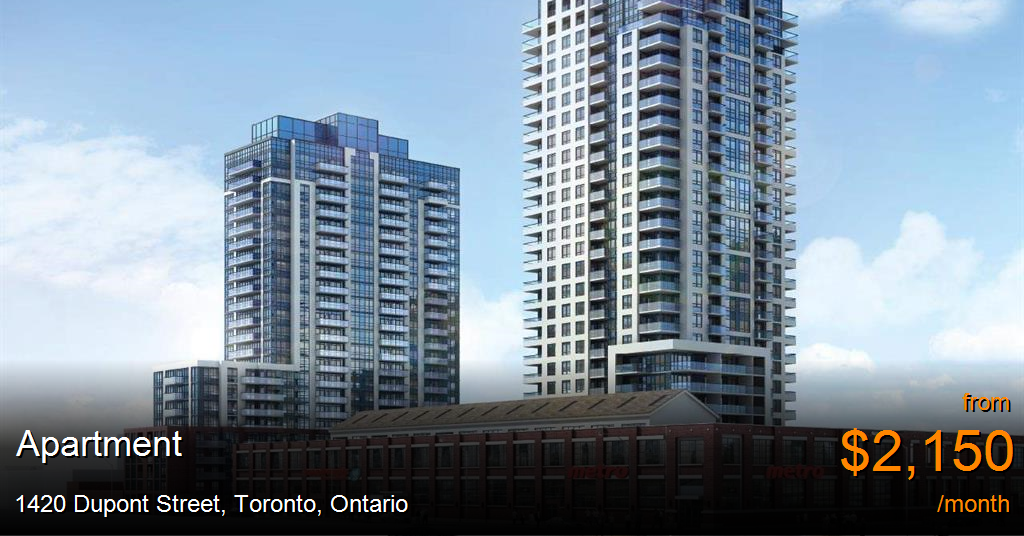 1420 dupont street, toronto Apartment for Rent