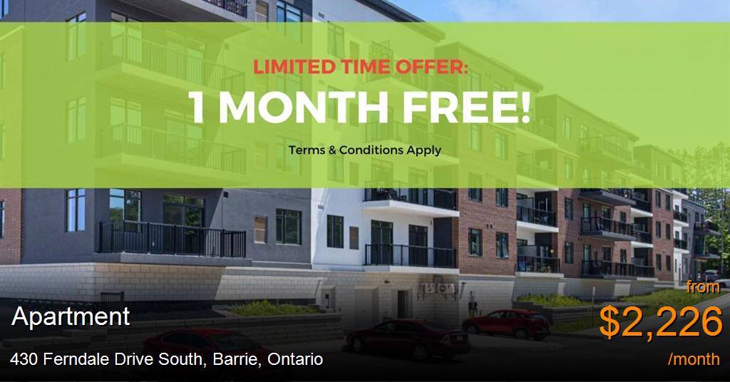 430 Ferndale Drive South, Barrie Apartment for Rent