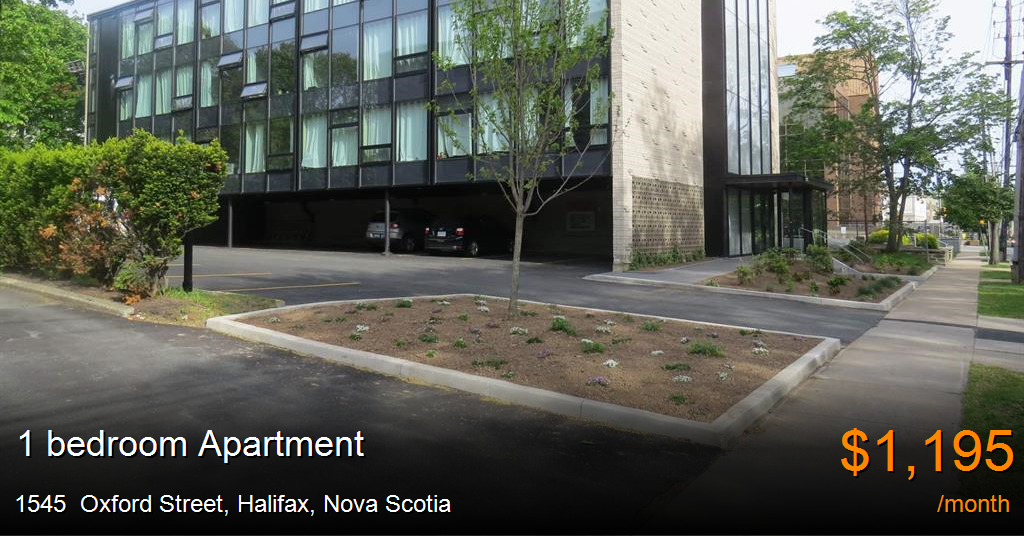 1545 oxford street, halifax Apartment for Rent