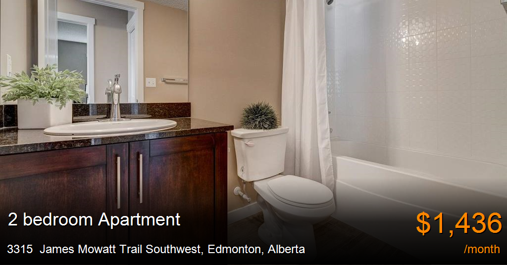 3315 James Mowatt Trail Southwest, Edmonton Apartment for Rent