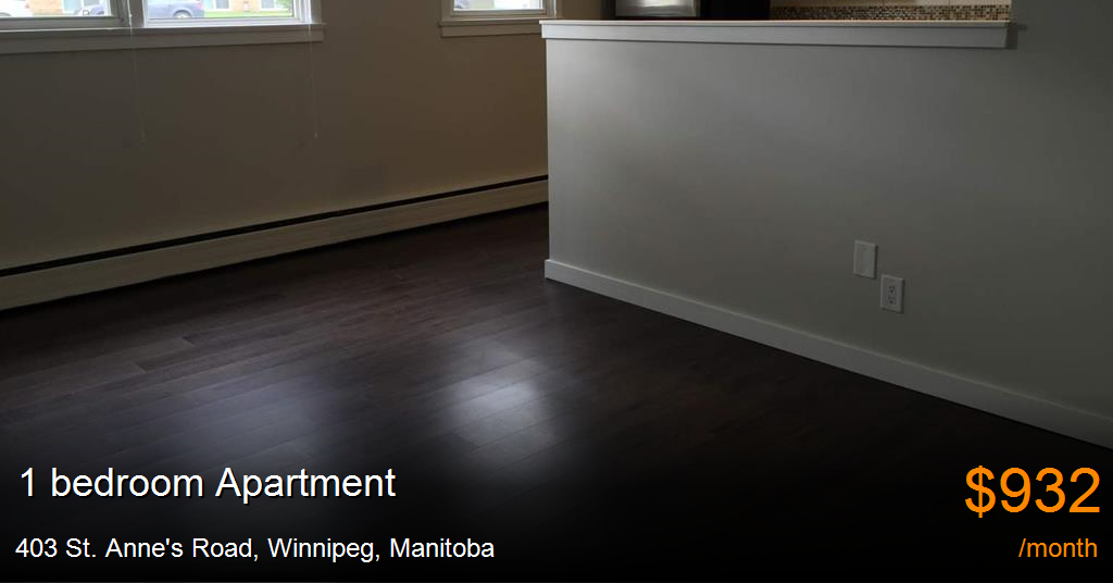 403 st. anne's road, winnipeg Apartment for Rent