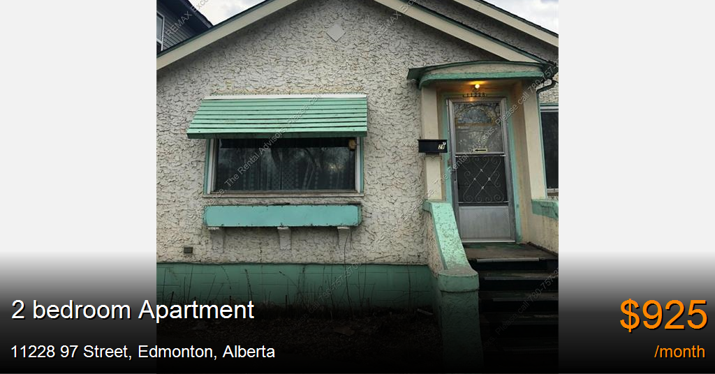 11228 97 street, edmonton Apartment for Rent