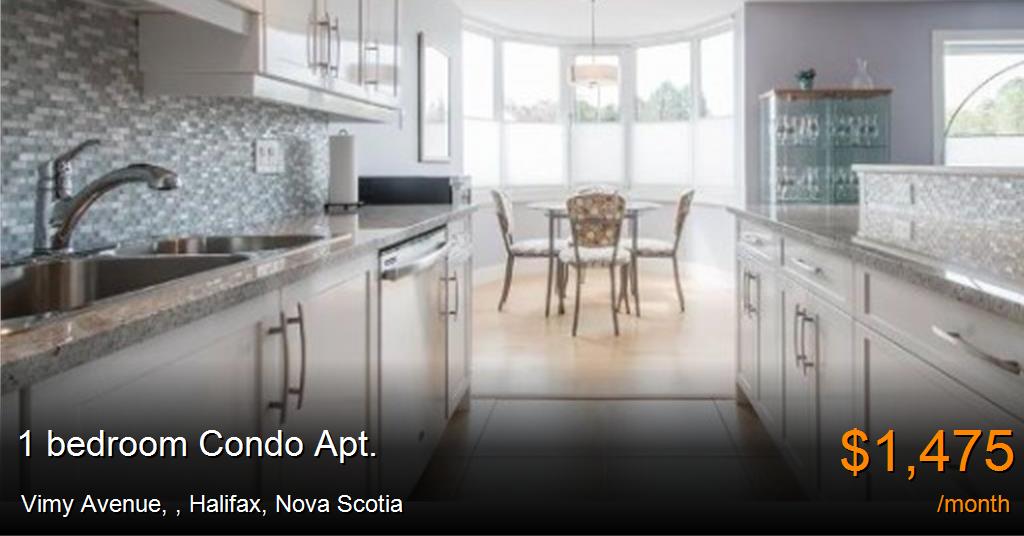 vimy avenue,, halifax Condo Apt. for Rent