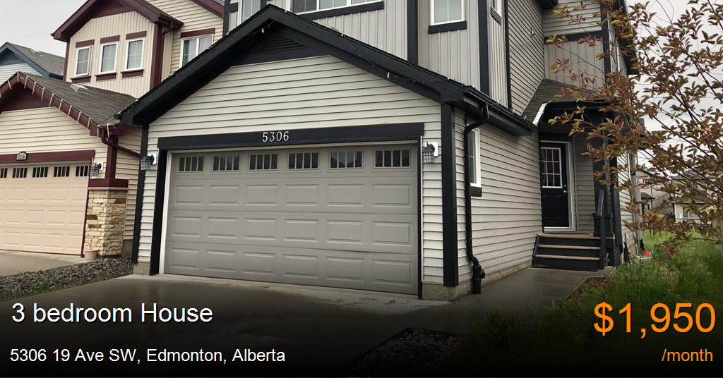 5306 19 ave sw, edmonton House for Rent