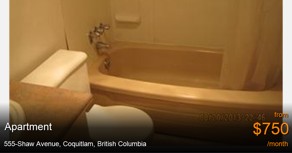 555shaw avenue, coquitlam Apartment for Rent