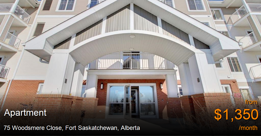 75 Woodsmere Close, Fort Saskatchewan Apartment for Rent
