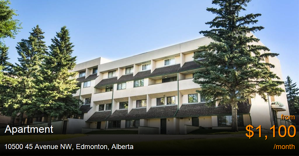 10500 45 Avenue NW, Edmonton Apartment for Rent