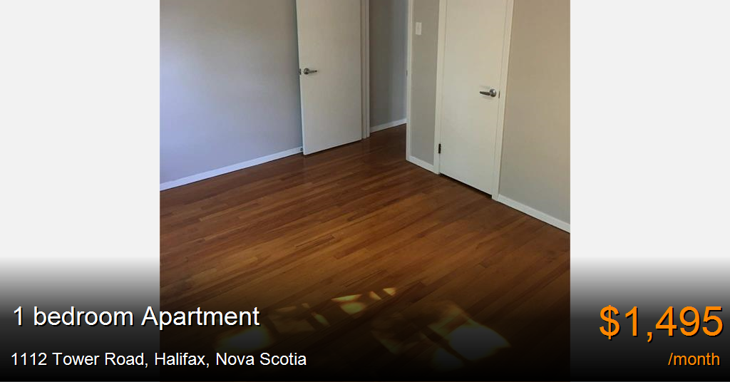 1112 Tower Road, Halifax Apartment for Rent
