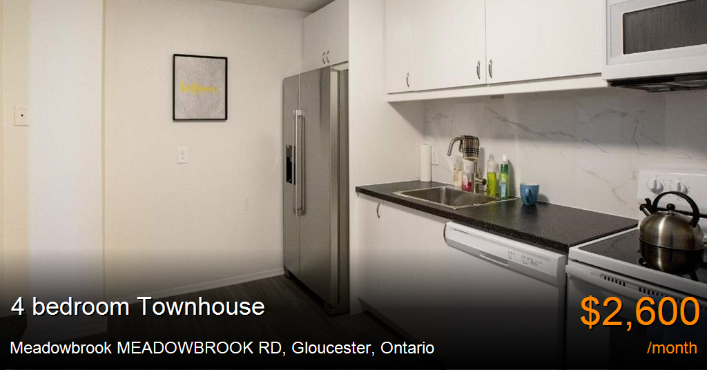 meadowbrook meadowbrook rd, gloucester Townhouse for Rent