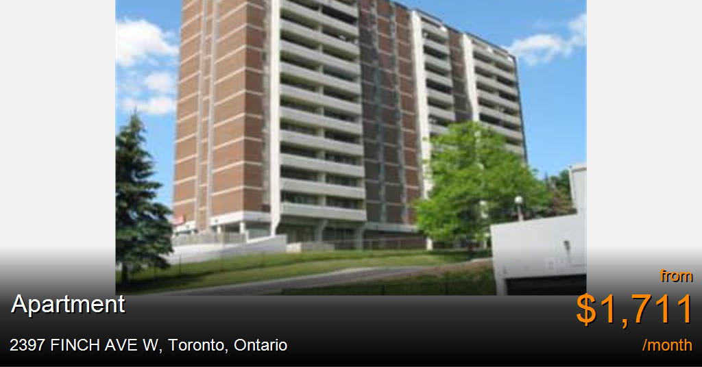 2397 finch ave w, toronto Apartment for Rent