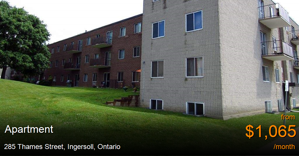 285 thames street, ingersoll Apartment for Rent