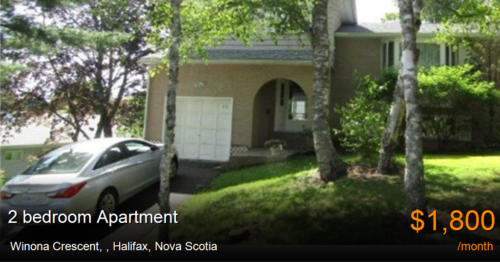 winona crescent,, halifax Apartment for Rent