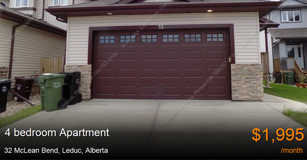 32 mclean bend, leduc Apartment for Rent
