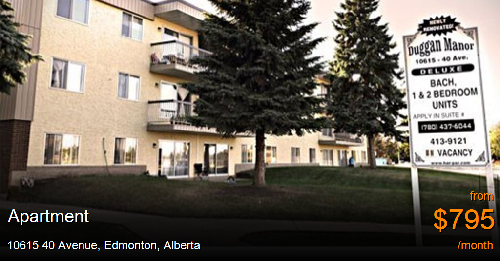 10615 40 avenue, edmonton Apartment for Rent