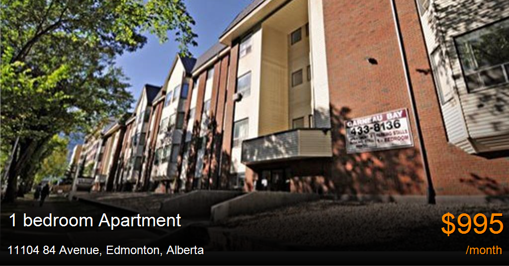 11104 84 avenue, edmonton Apartment for Rent
