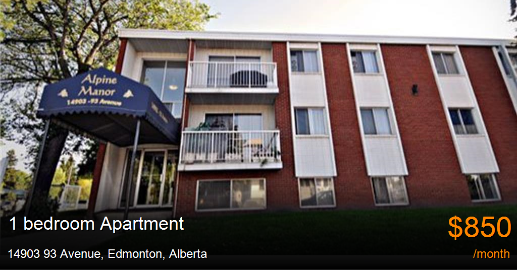 14903 93 avenue, edmonton Apartment for Rent