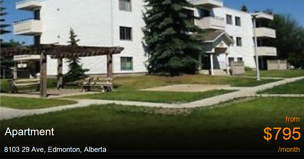 8103 29 ave, edmonton Apartment for Rent