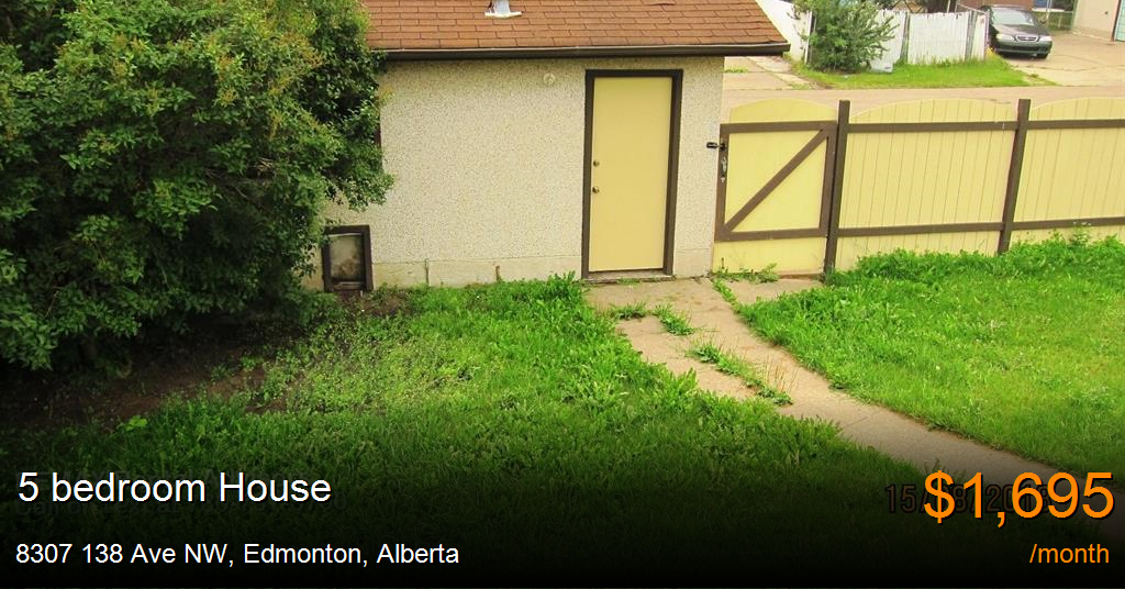8307 138 ave nw, edmonton House for Rent