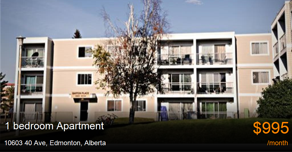 10603 40 ave, edmonton Apartment for Rent