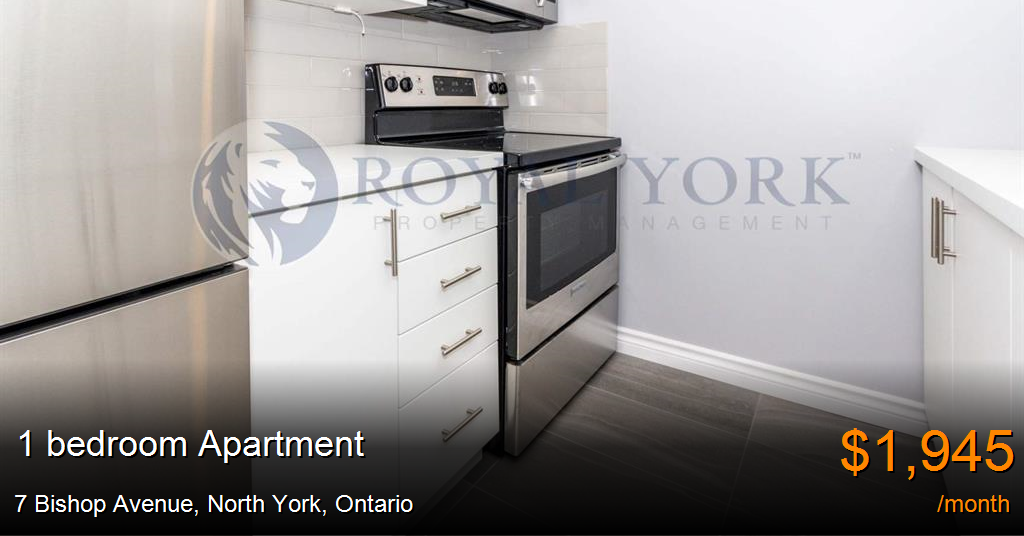 7 avenue, north york Apartment for Rent