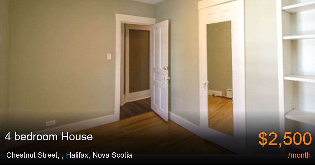 Chestnut Street,, Halifax House for Rent