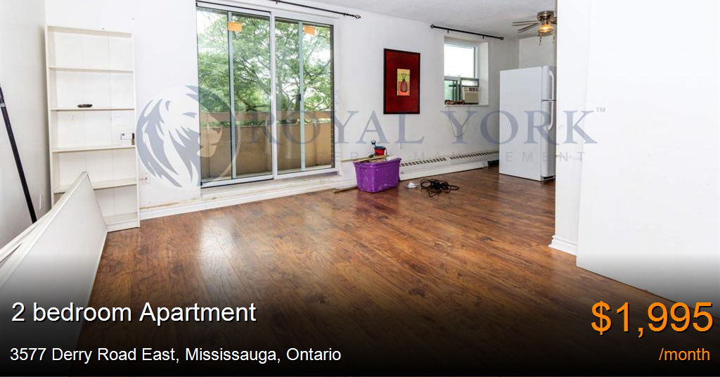 3577 derry road east, mississauga Apartment for Rent