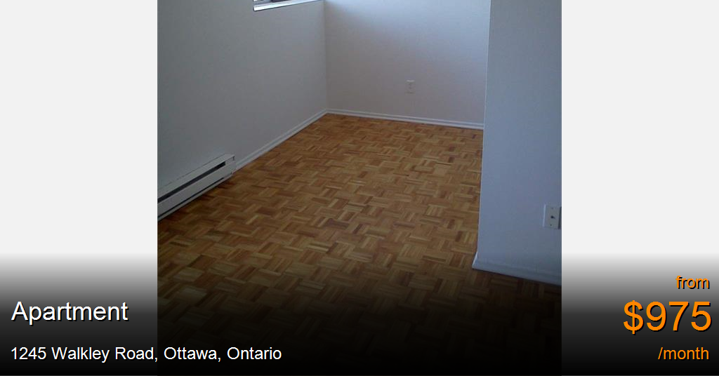 1245 walkley road, ottawa Apartment for Rent
