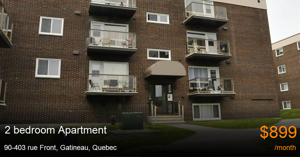 90403 rue Front, Gatineau Apartment for Rent