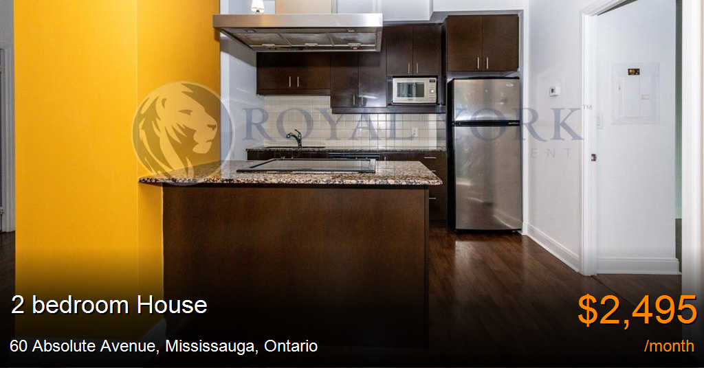 60 absolute avenue, mississauga House for Rent