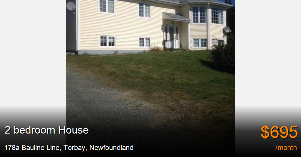 178a bauline line, torbay House for Rent