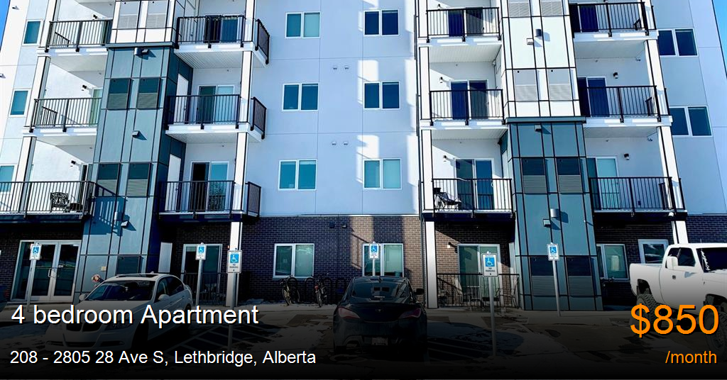 208 2805 28 Ave S, Lethbridge Apartment for Rent