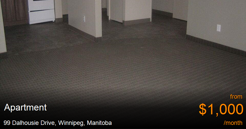 99 Dalhousie Drive, Winnipeg Apartment for Rent
