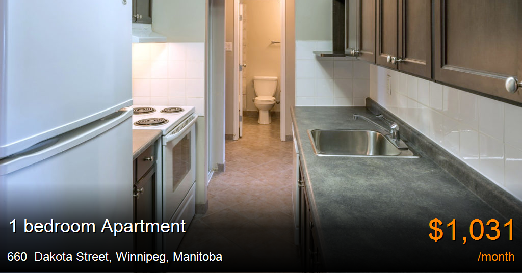 660 Dakota Street, Winnipeg Apartment for Rent
