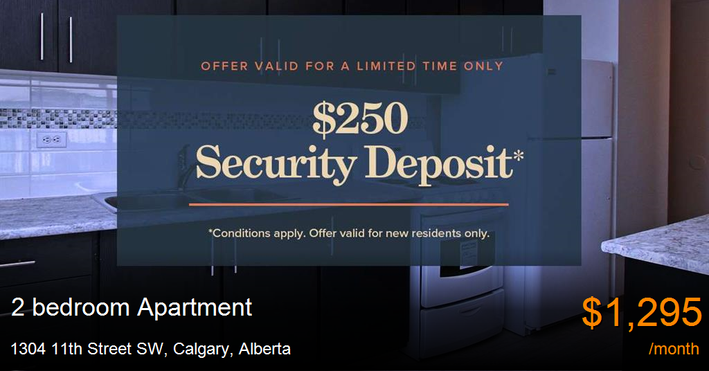 1304 11th Street SW, Calgary Apartment for Rent
