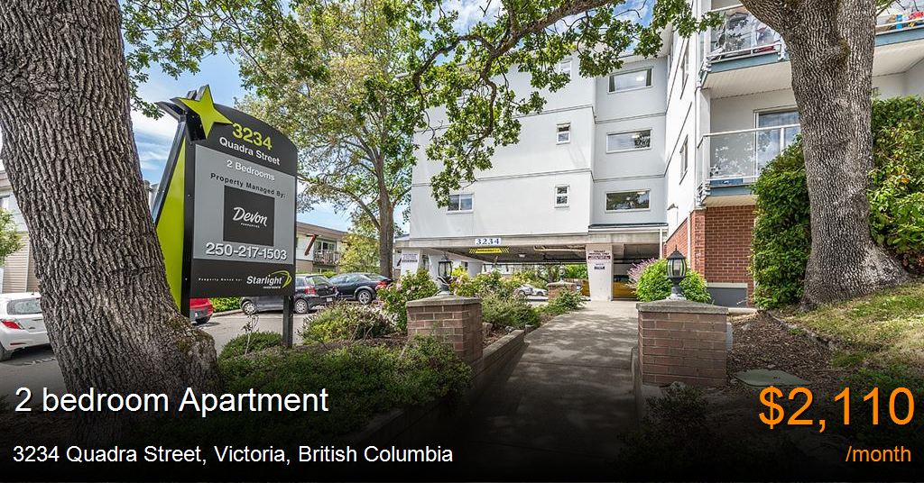3234 quadra street, victoria Apartment for Rent